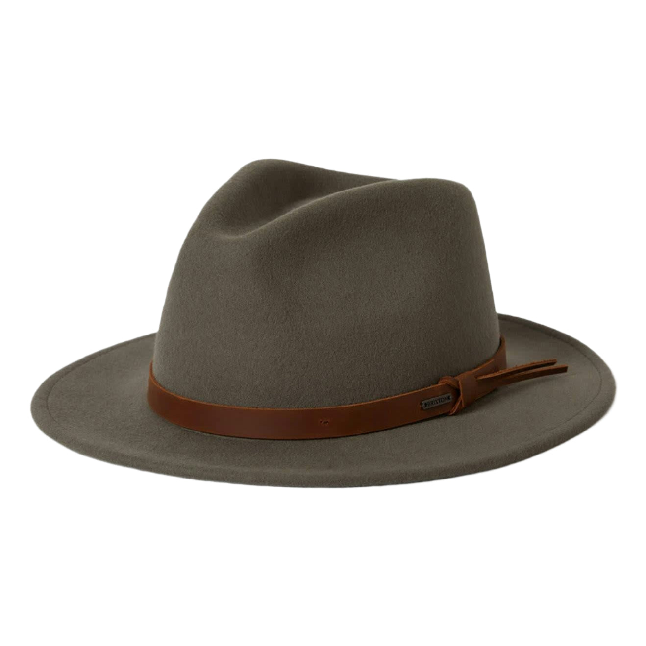 Brixton Messer Traditional Fedora - Brindle