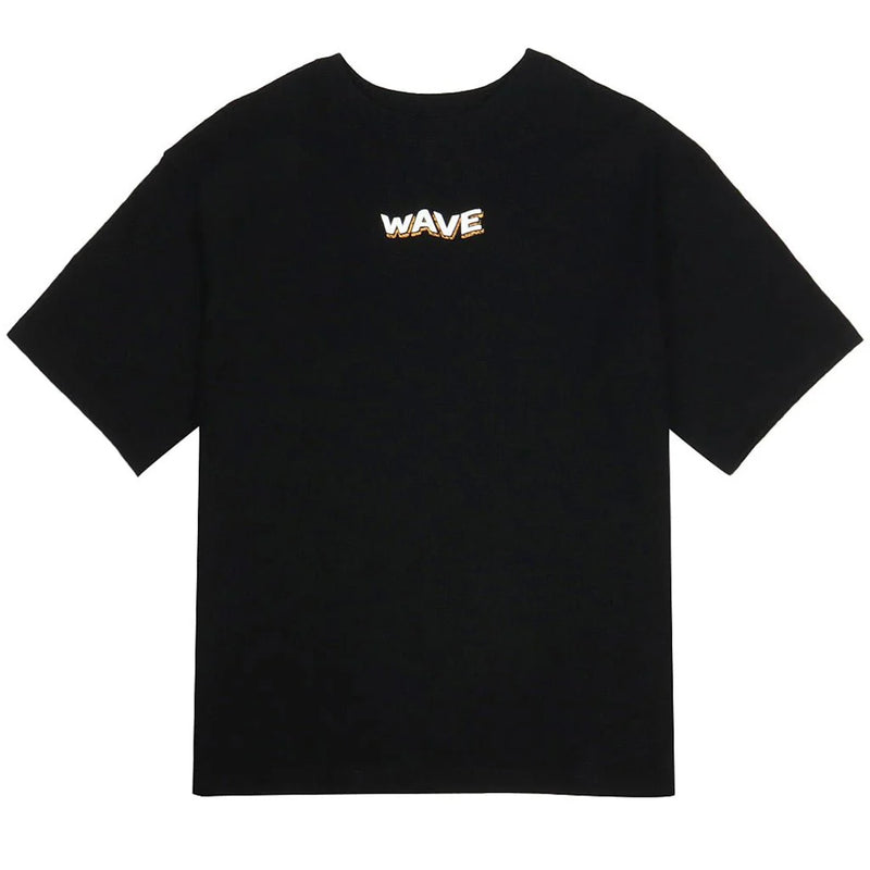 Wave Classic Logo T-Shirt - Black