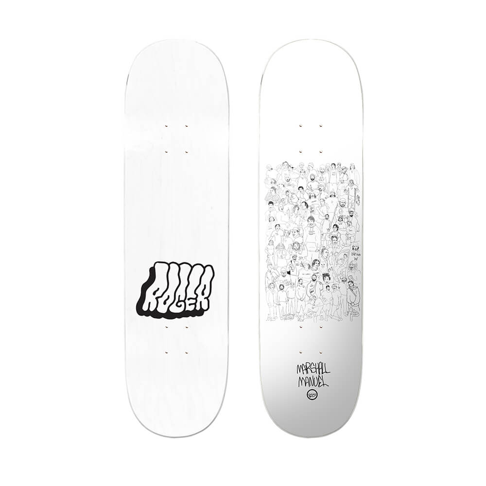 Roger Deck Friends Marshall Manuel - 8.5″ High Concave Square