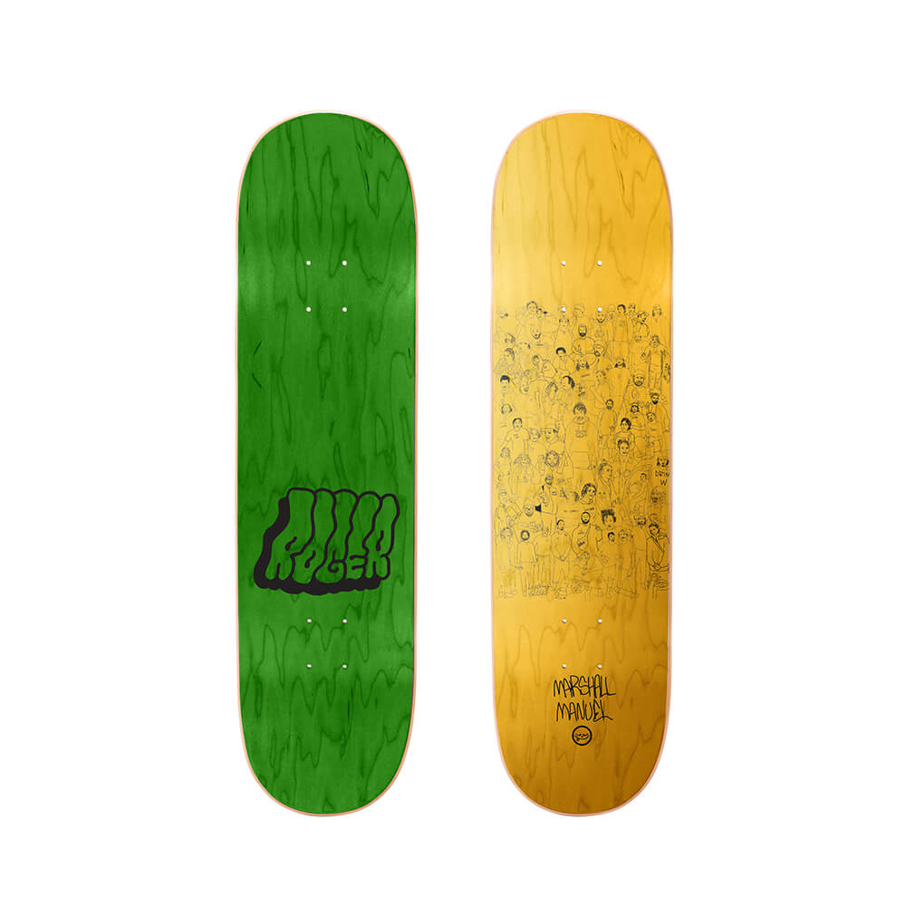 Roger Deck Friends Marshall Manuel - 8.25″ High Concave Square