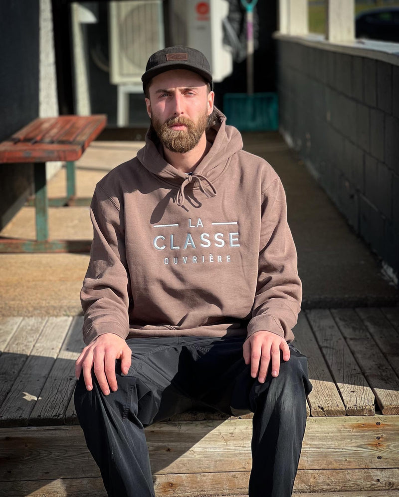 WC CLASS ACT 3 HOODIE - WALNUT/SILVER