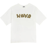 Wave Fur Logo T-Shirt - White