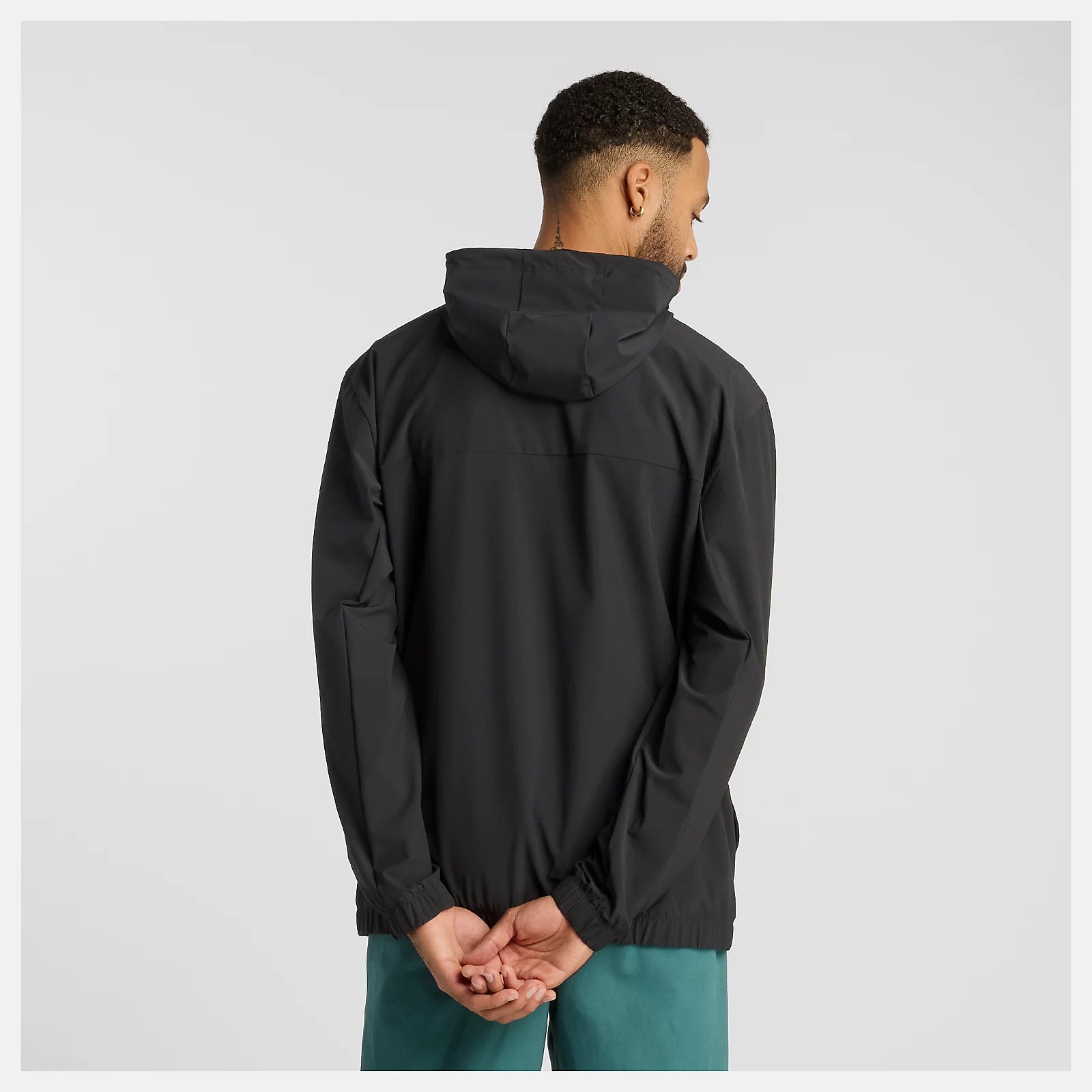 New Balance Numeric Woven Full Zip Jacket - Black