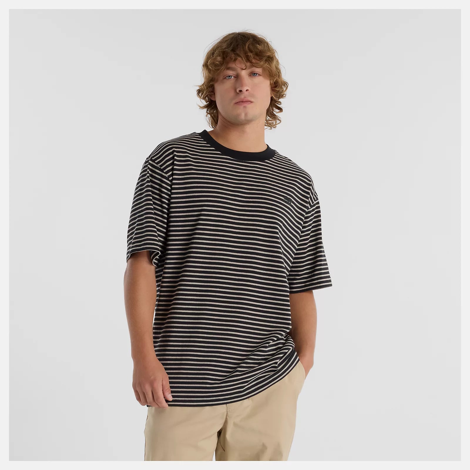 New Balance Numeric Stripe T-Shirt - Black