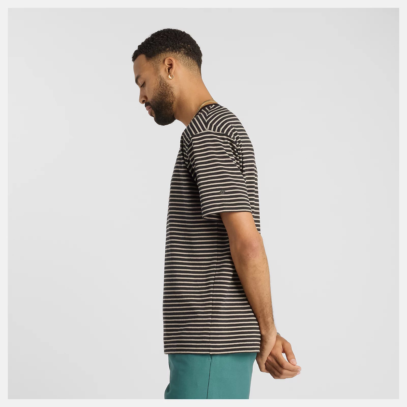 New Balance Numeric Stripe T-Shirt - Black