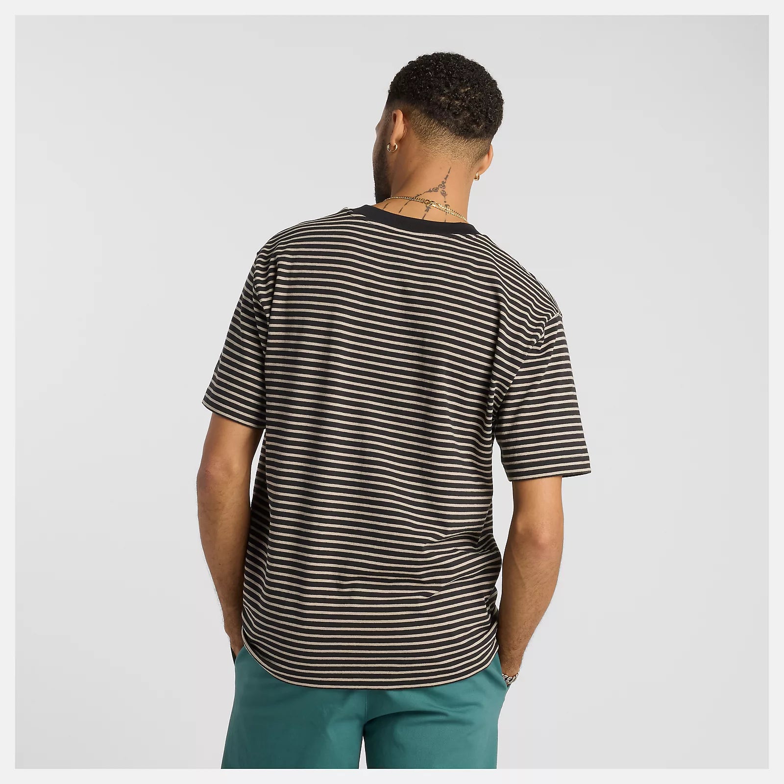 New Balance Numeric Stripe T-Shirt - Black