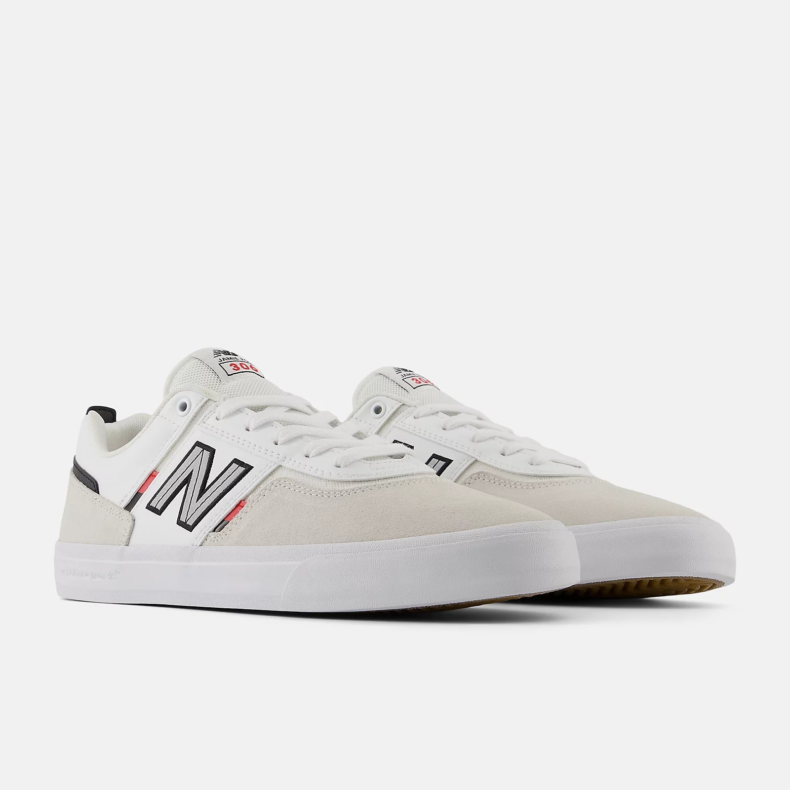 New Balance Numeric Jamie Joy 306 - White with Red