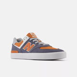 New Balance Numeric 574 Vulc - Dark Arctic Grey with Infield Clay