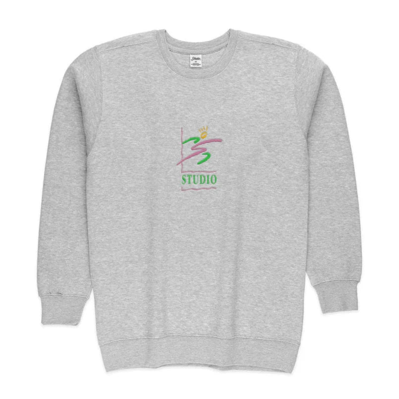 Studio Sun Run - Crewneck - Heather Grey