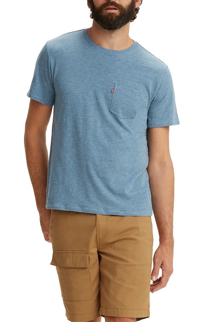 Levi's SS Classic Pocket Tee - Indigo Wash Heather