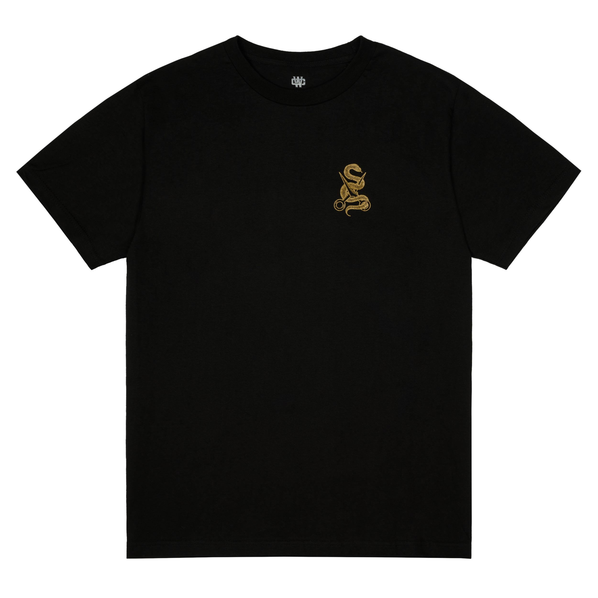 WC Barbershop T-Shirt - Black/Gold