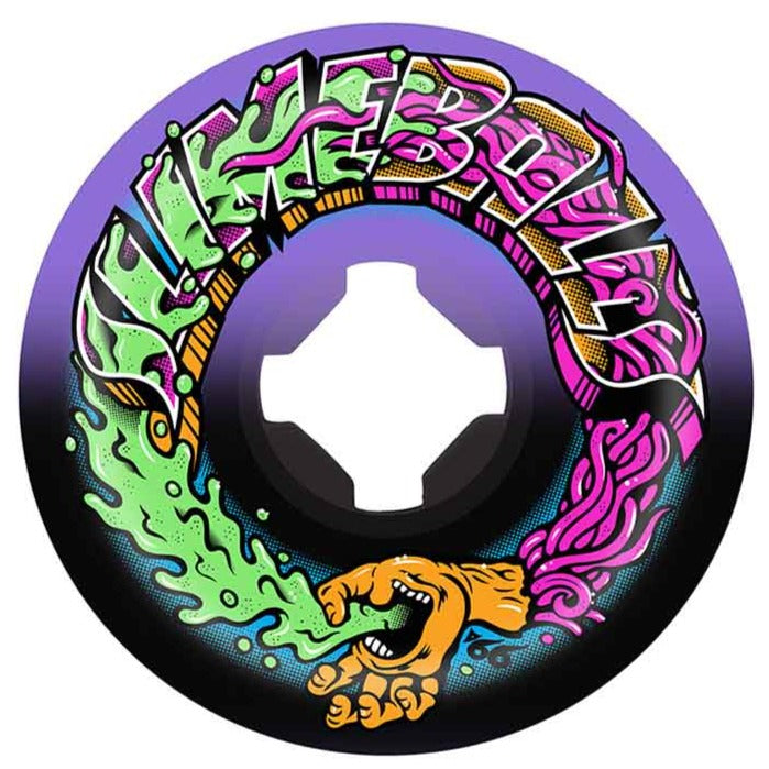 SLIME BALLS WHEELS GREETINGS SPEED BALLS PLP/BLK 99A - 53mm