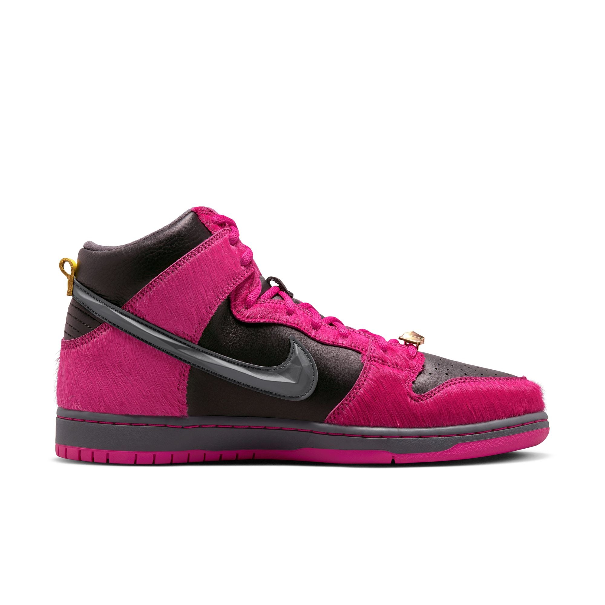 NIKE SB DUNK HIGH X RUN THE JEWELS - ACTIVE PINK/BLACK-METALLIC GOLD