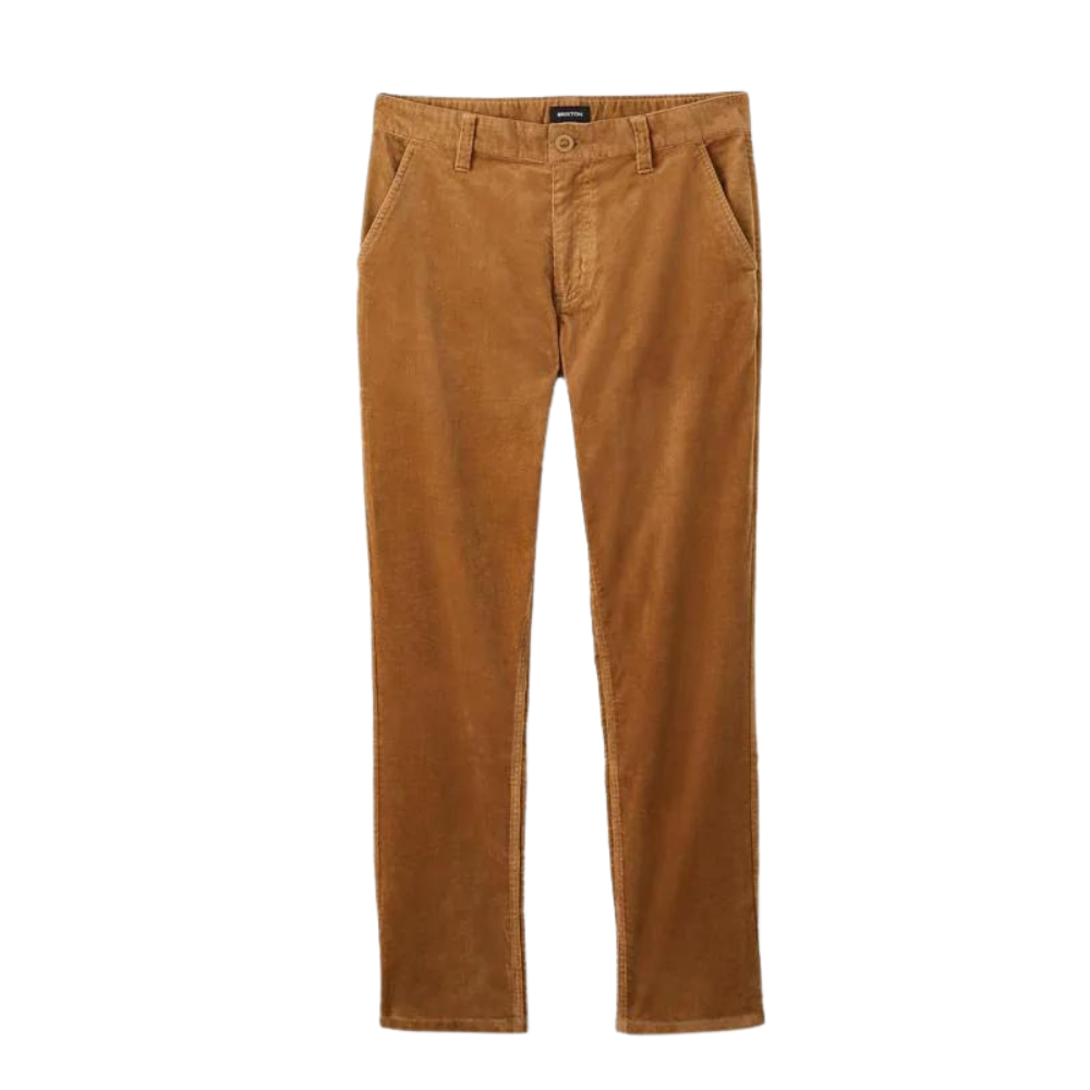 BRIXTON CHOICE CHINO REGULAR PANT - KHAKI CORD