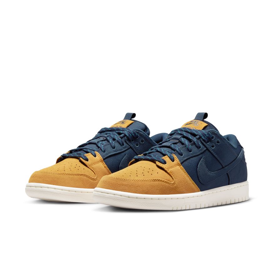 NIKE SB DUNK LOW PRO PREMIUM - MIDNIGHT NAVY/MIDNIGHT NAVY-DESERT OCHRE