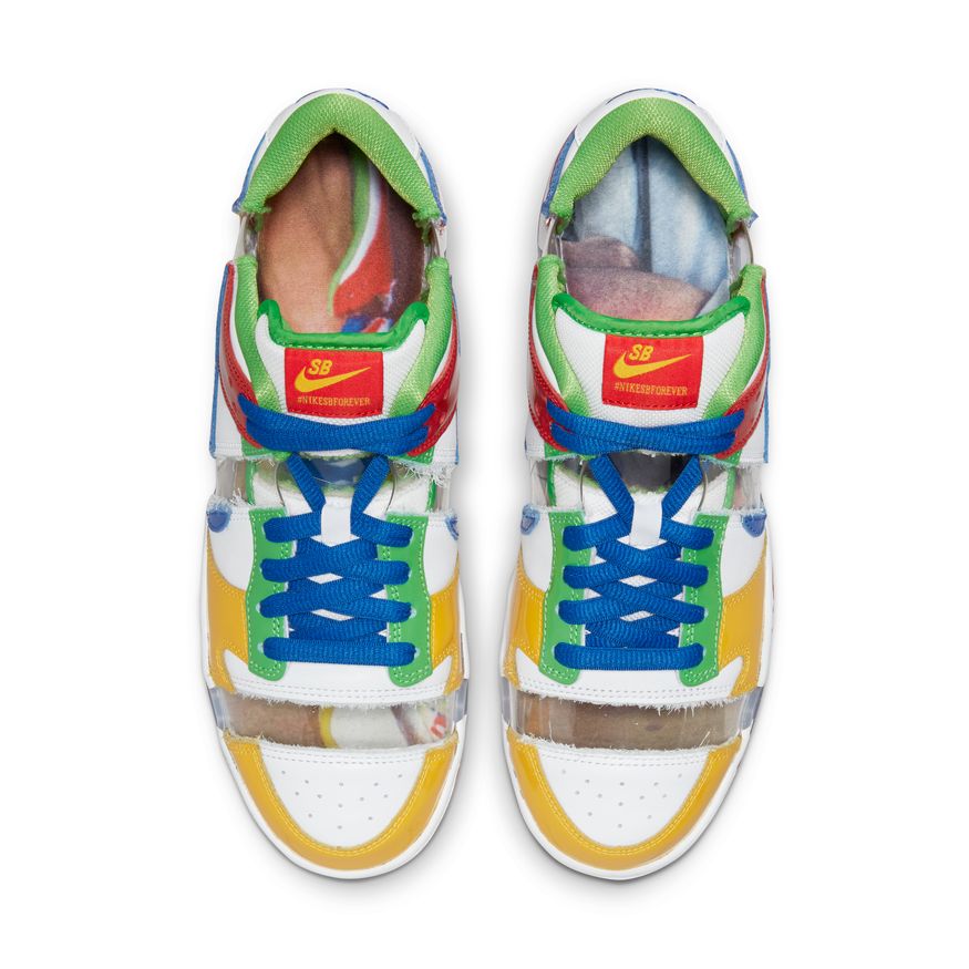 NIKE SB DUNK LOW OG - WHITE/HYPER ROYAL-MEAN GREEN