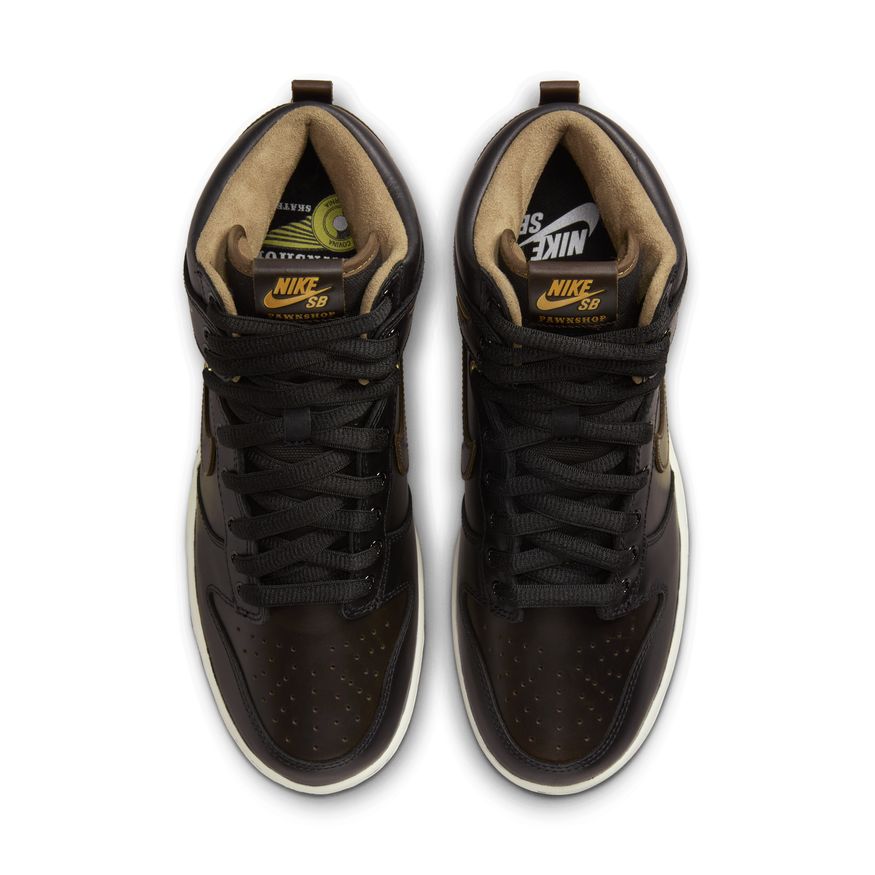 NIKE SB DUNK HIGH OG QS - BLACK/BLACK-METALLIC GOLD