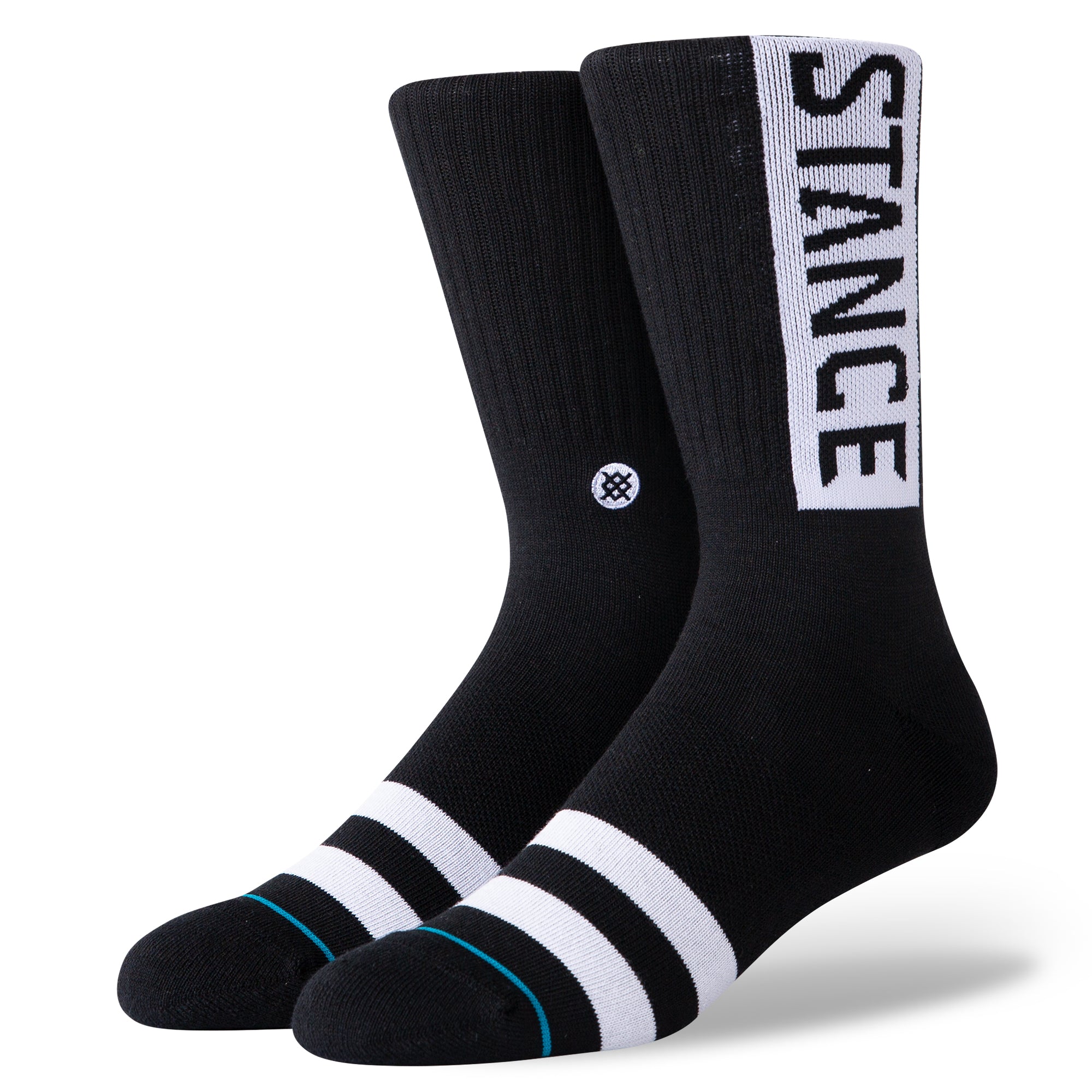 STANCE OG CREW SOCKS - BLACK