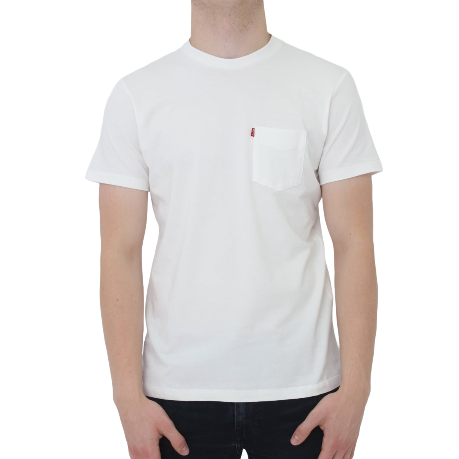 Sunset Pocket T-Shirt - White Smoke