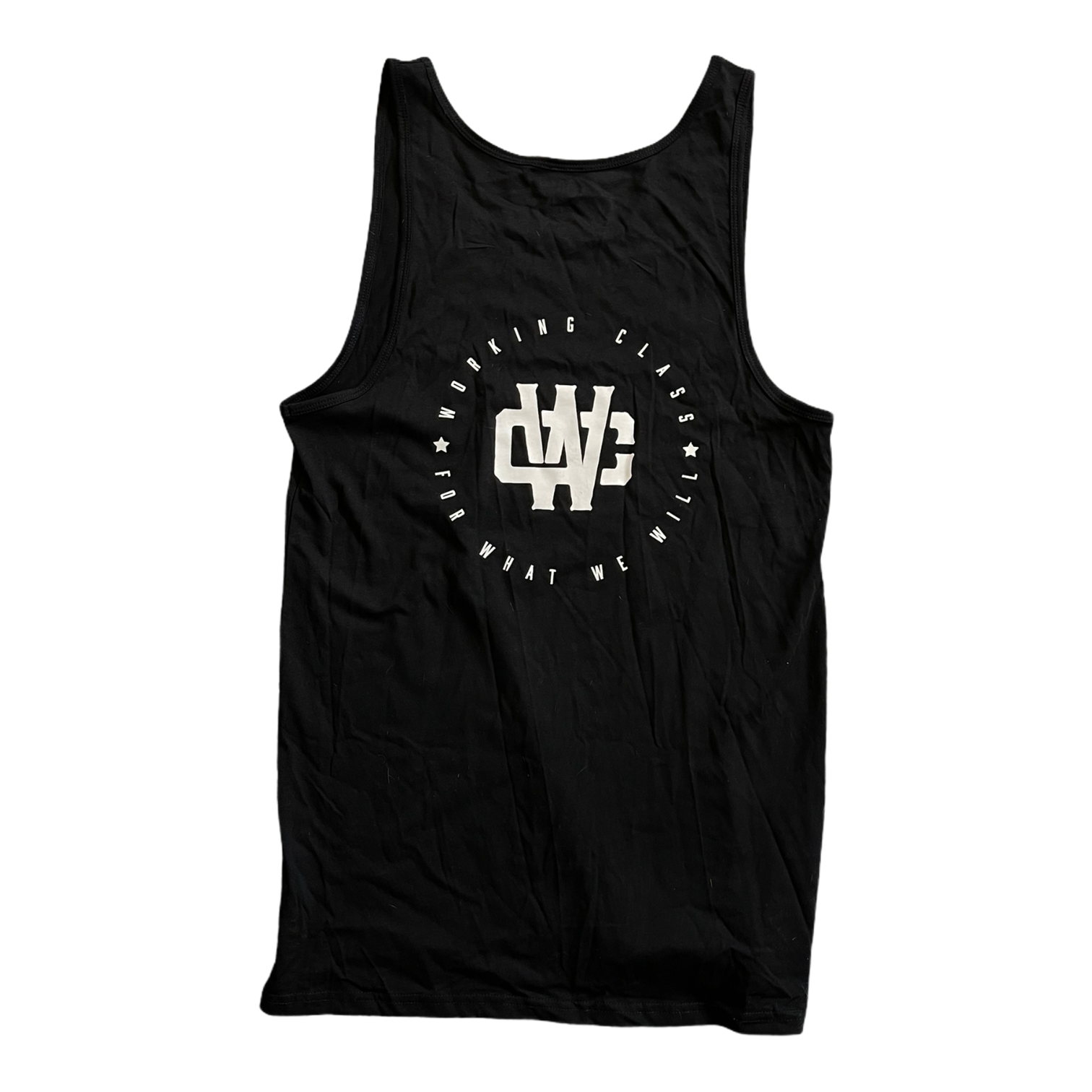 Working Class Monogram Tank - Black/White