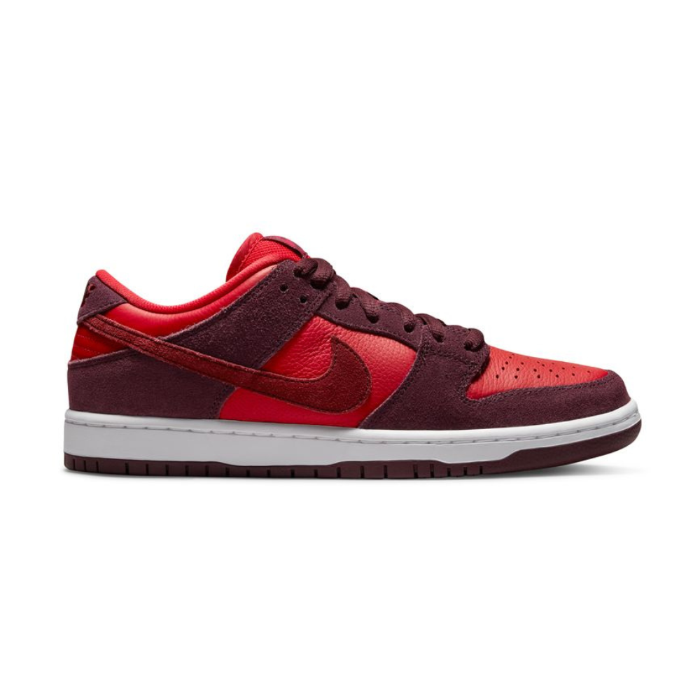 NIKE SB DUNK LOW PRO BURGUNDY CRUSH/TEAM RED-UNIVERSITY RED