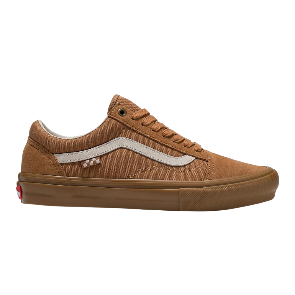 Vans Skate Old Skool Pro - Light Brown/Gum