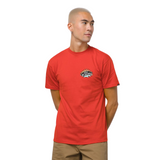 VANS FUEGO SKELETON LOGO TEE - MOLTEN LAVA