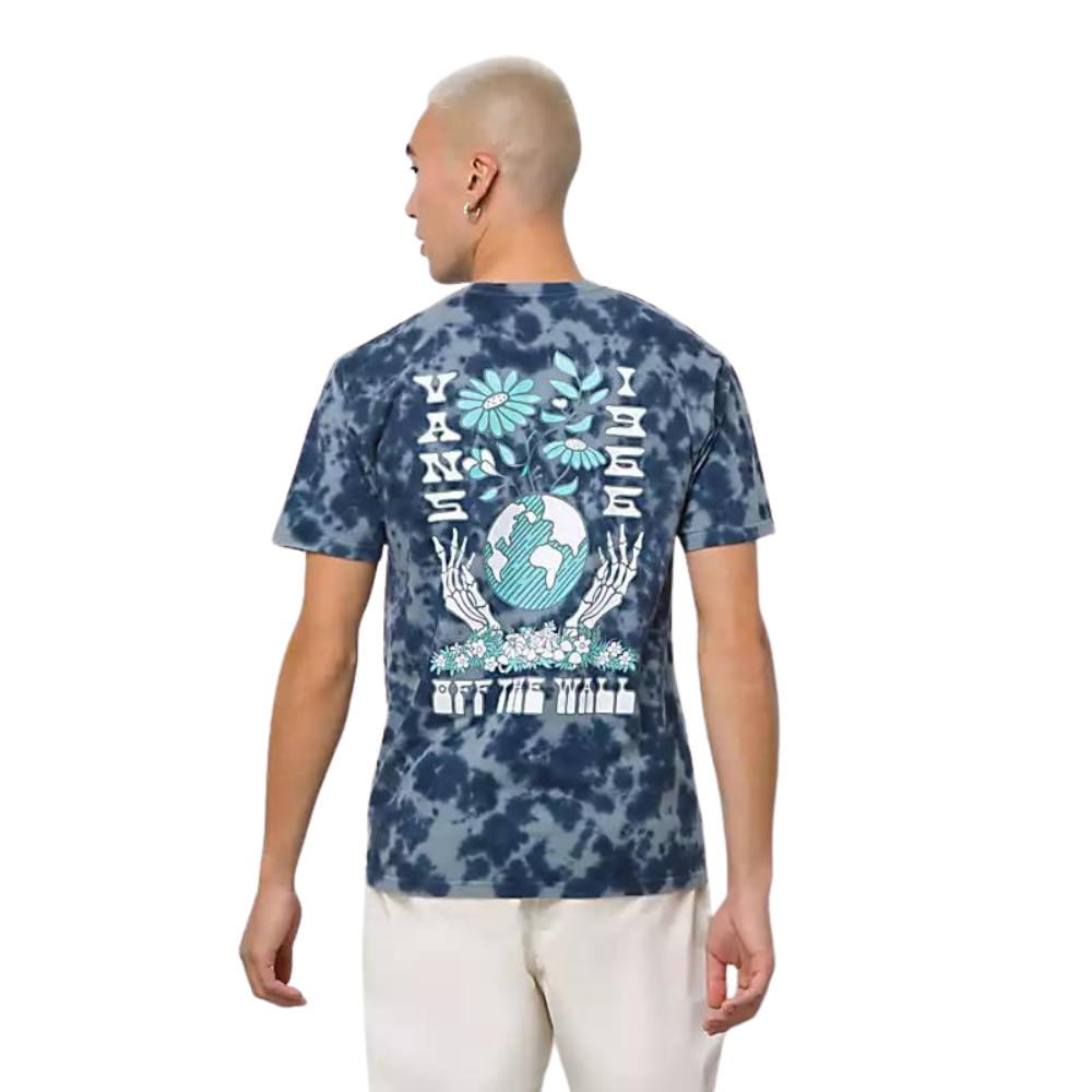 VANS FOCUS ON BALANE TIE DYE TEE - STORMY WEATHER/DRESS BLUES