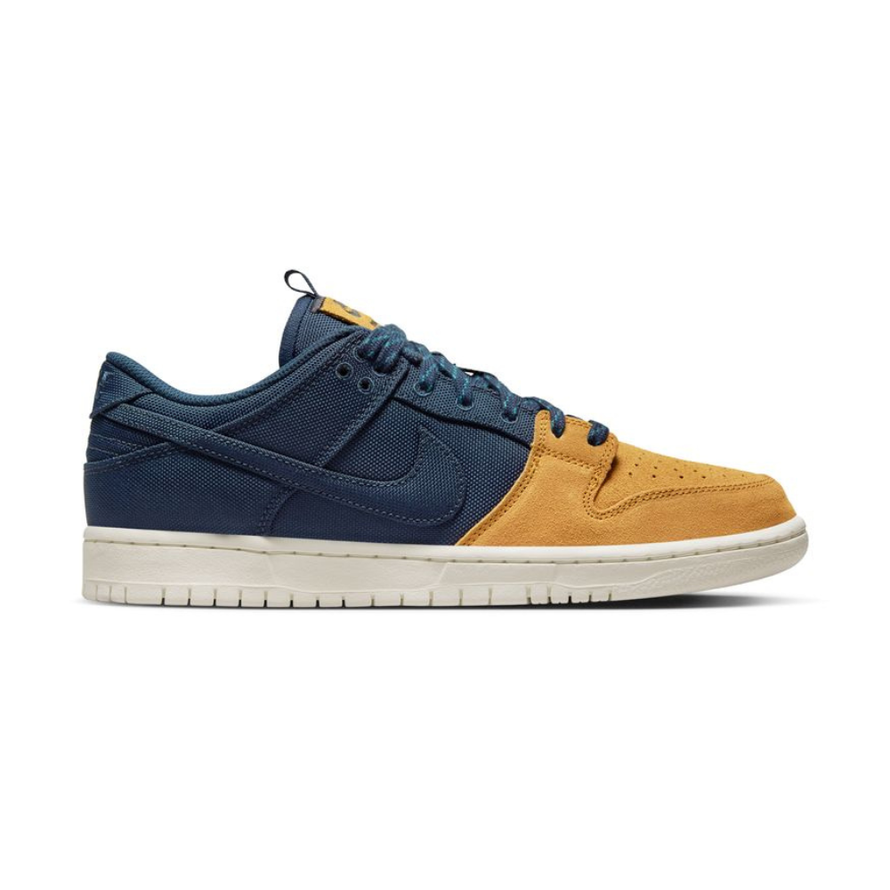 NIKE SB DUNK LOW PRO PREMIUM - MIDNIGHT NAVY/MIDNIGHT NAVY-DESERT OCHRE