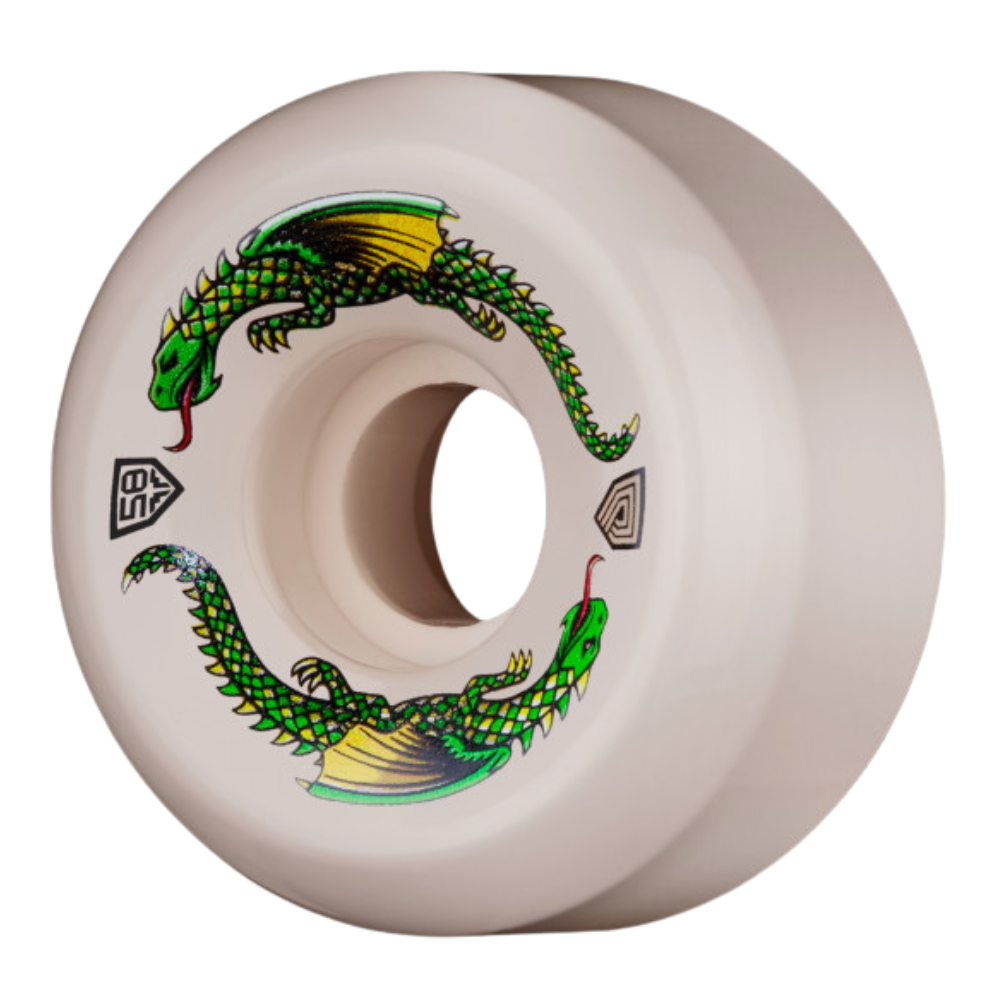 Powell Peralta Dragon Formula Skateboard Wheels 58mm x 33mm 93A 4pk