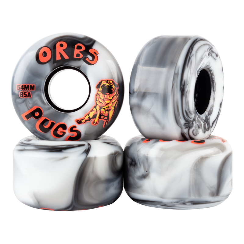 ORBS PUGS - 54MM - BLACK/WHITE