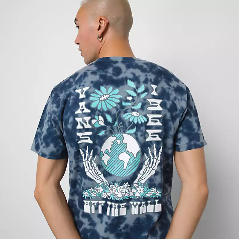 VANS FOCUS ON BALANE TIE DYE TEE - STORMY WEATHER/DRESS BLUES