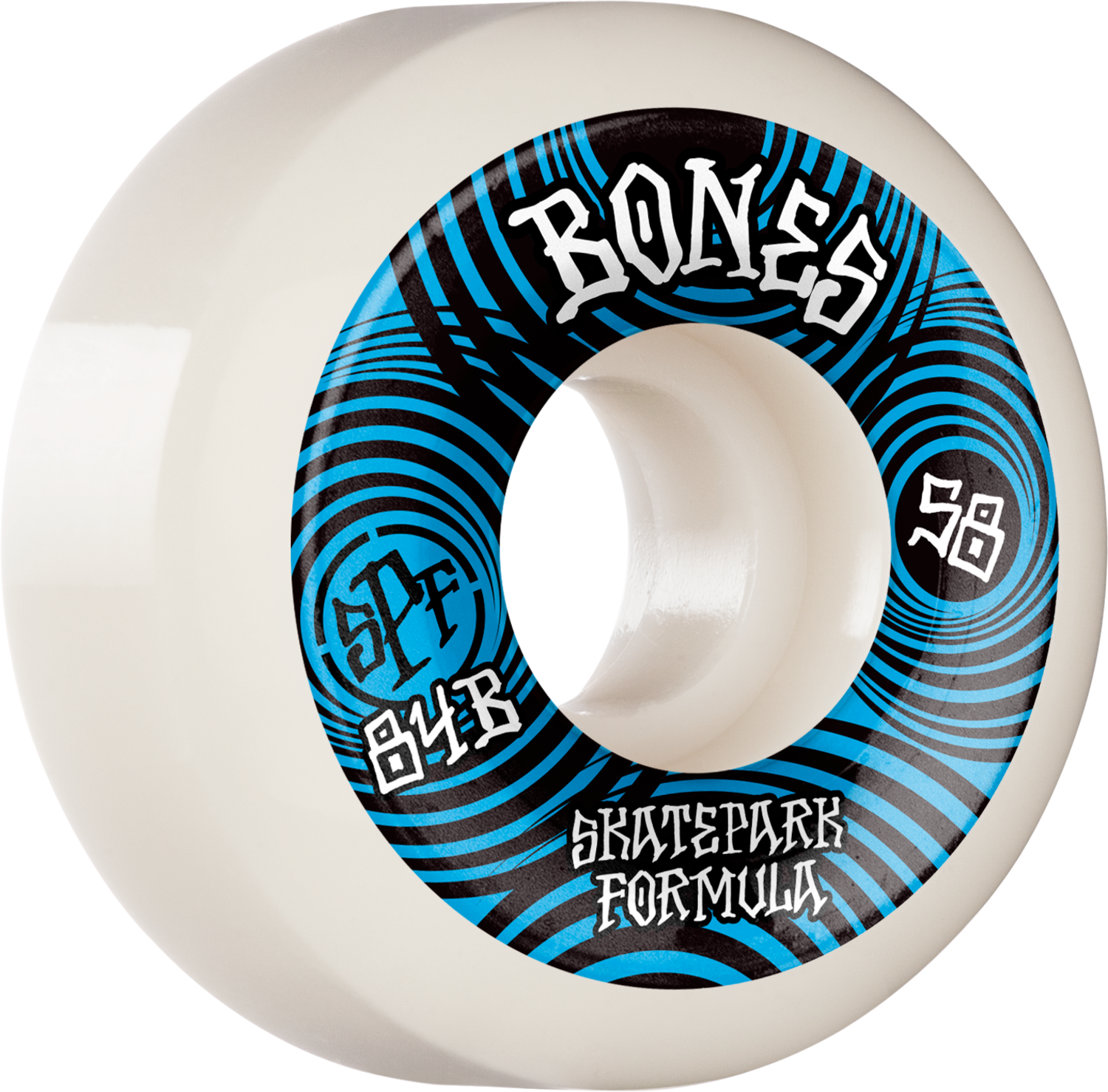 BONES SPF WHEELS - RIPPLES P5 SIDECUT 84B (58mm)