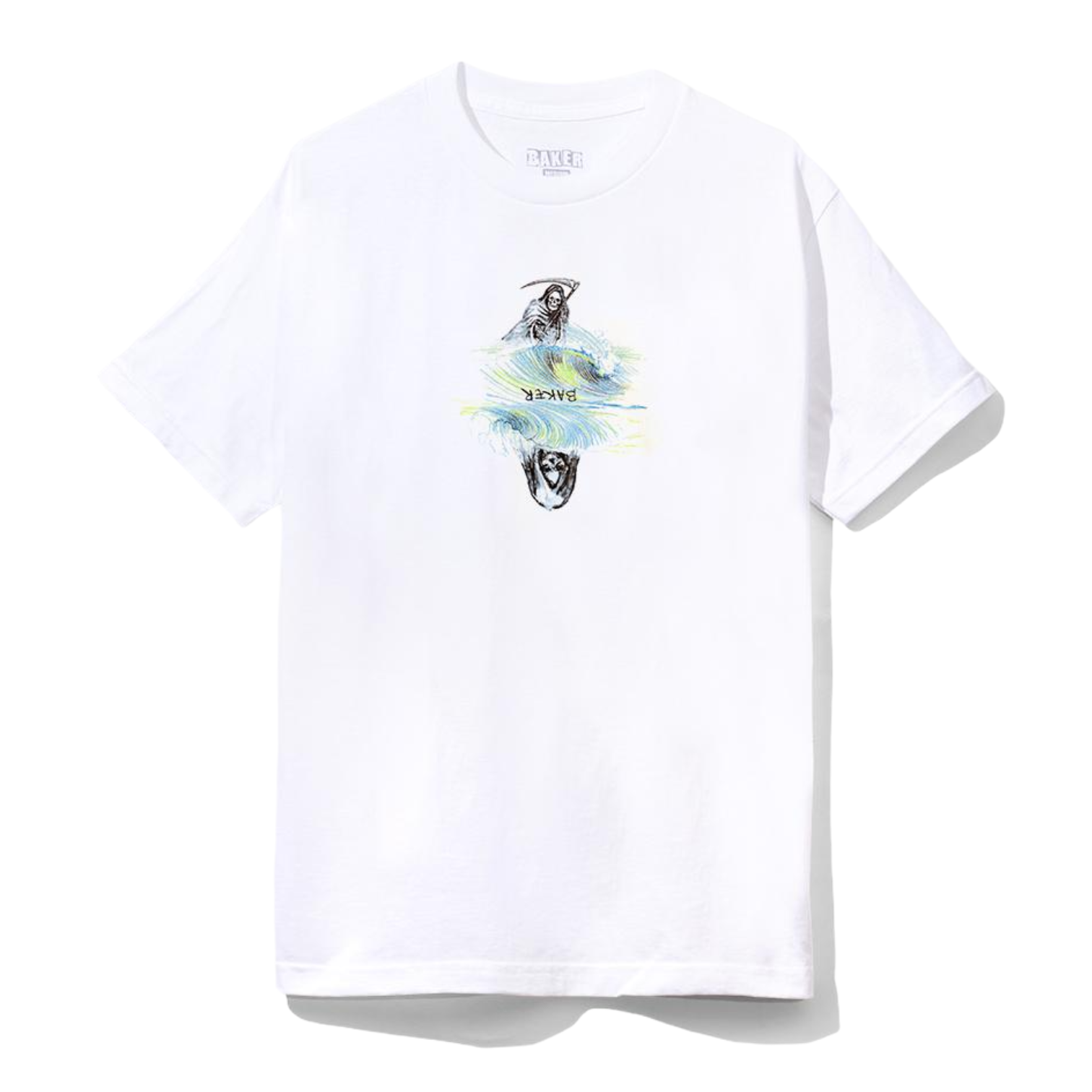 Baker Wave Reaper Tee - White