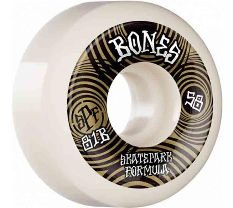 BONES SPF WHEELS - RIPPLES P5 SIDECUT 81B (58mm)