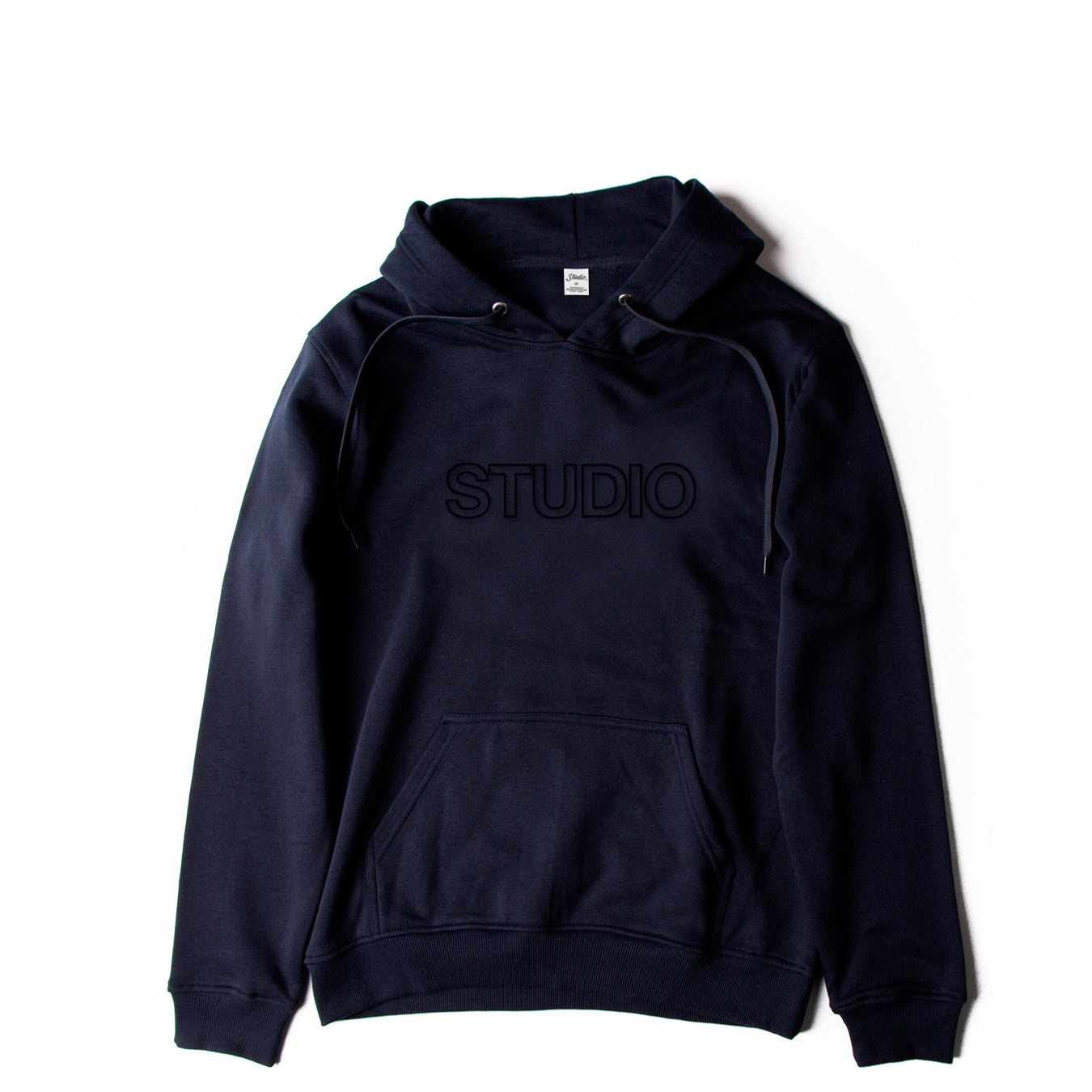 STUDIO SPORT BLOCK HOODIE - NAVY