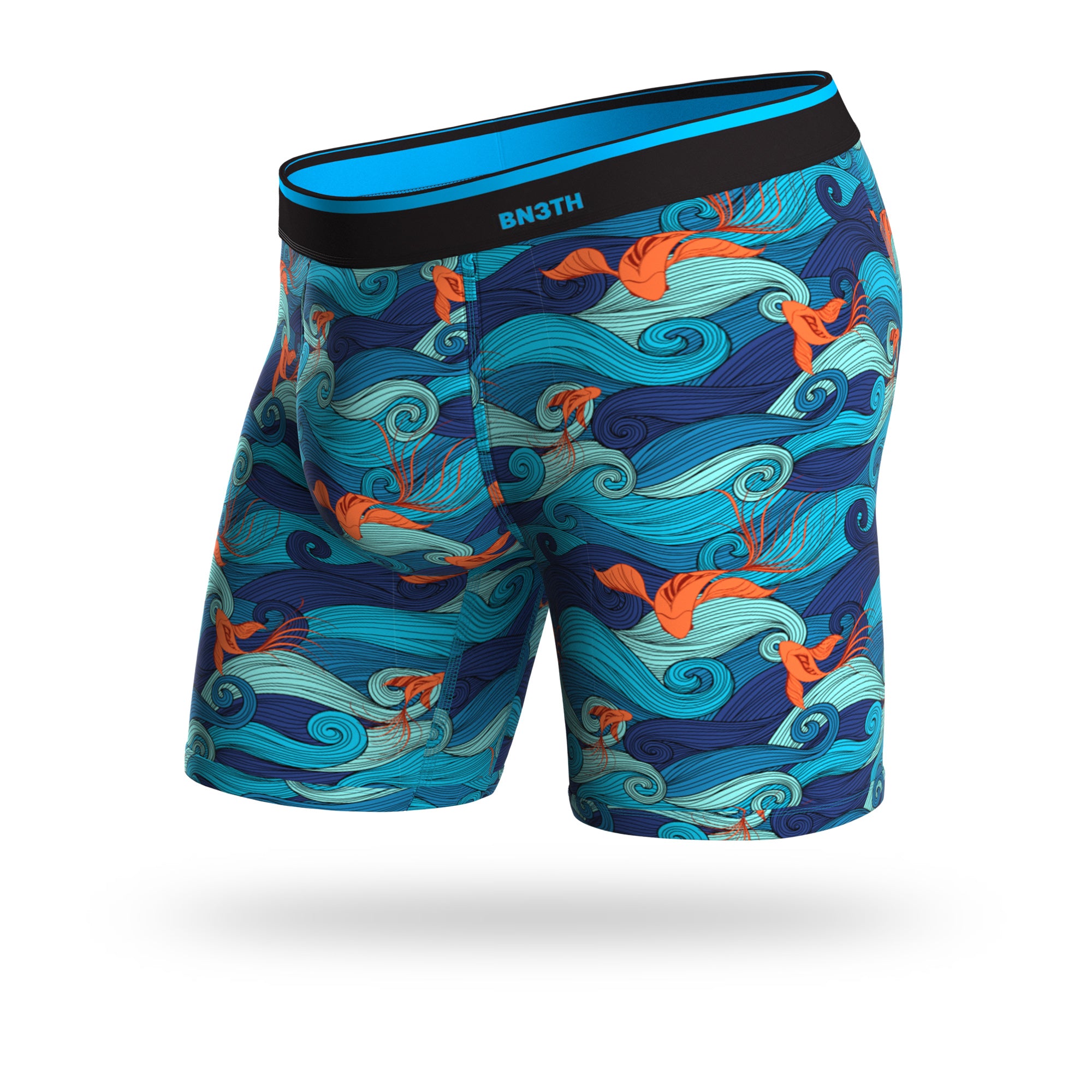 BN3TH CLASSIC BOXER BRIEF PRINT - KOI-ROYAL