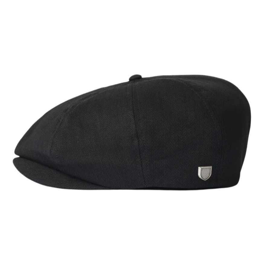 Brixton Brood Snap Cap - Black